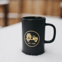 Honey Truck Black Mug - Image 3