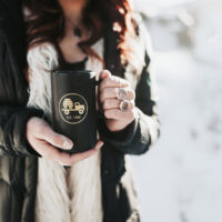 Honey Truck Black Mug - Image 2