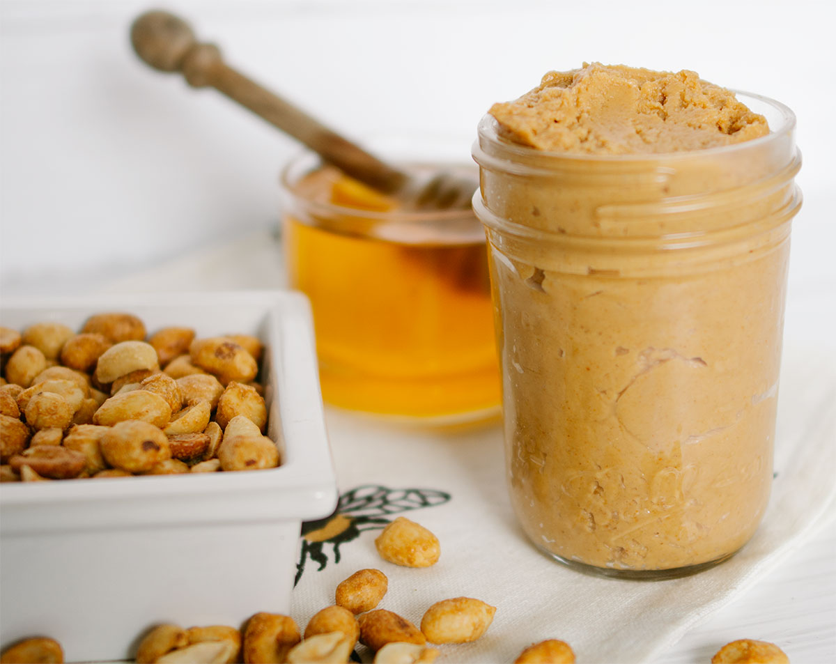 Homemade Peanut Butter - Beeyond the Hive