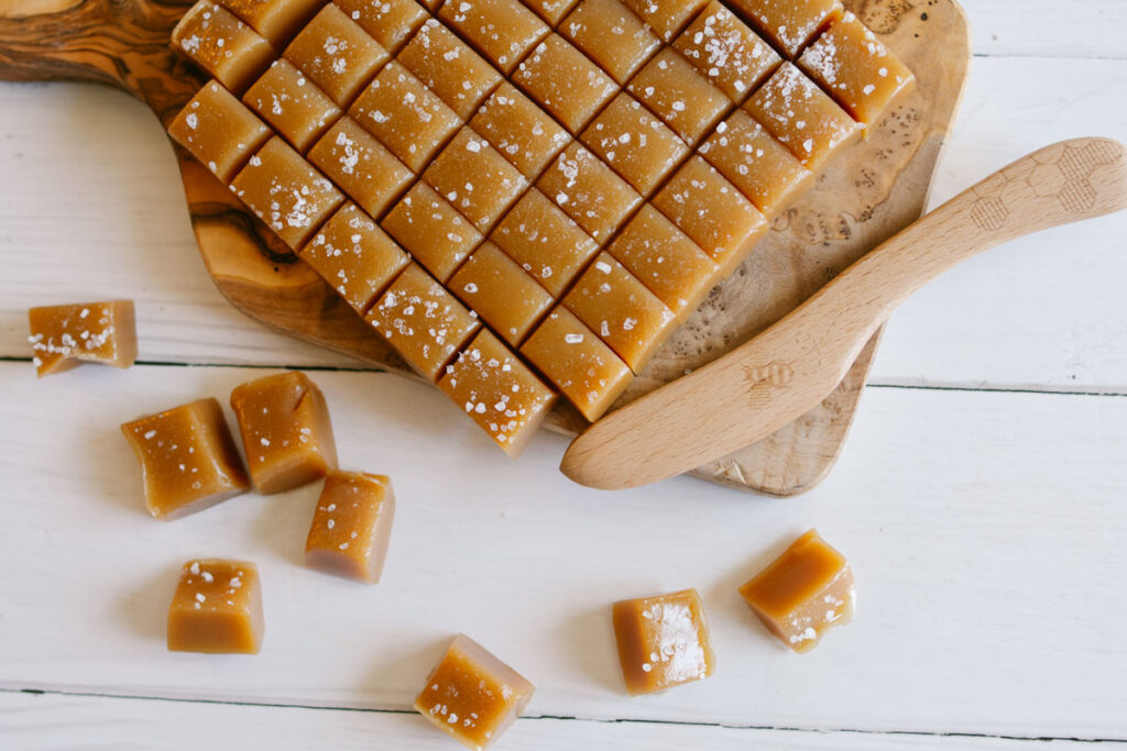 Easy Homemade Caramels - Belly Full