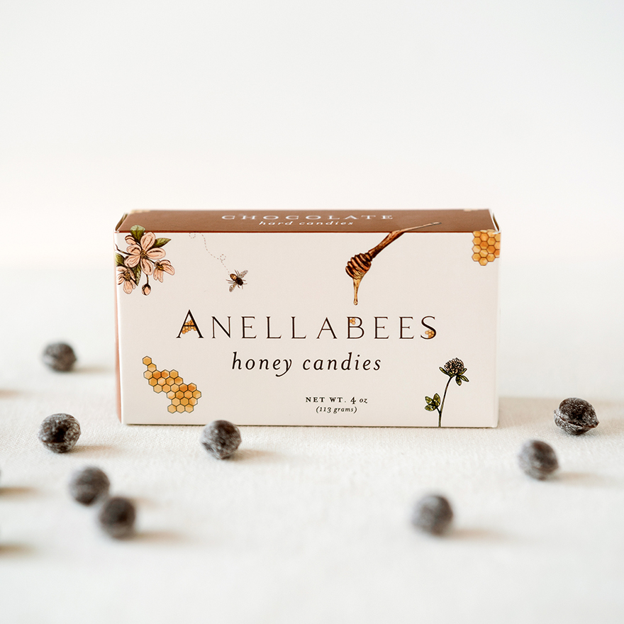 100% Pure Beeswax Birthday Candles - Anellabees Organic Honey Candy